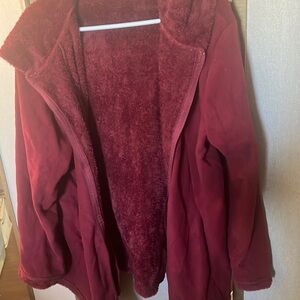 FINAL MARKDOWN MISSLOOK Teddy Jacket Luxurious Soft Texture hooded 4x